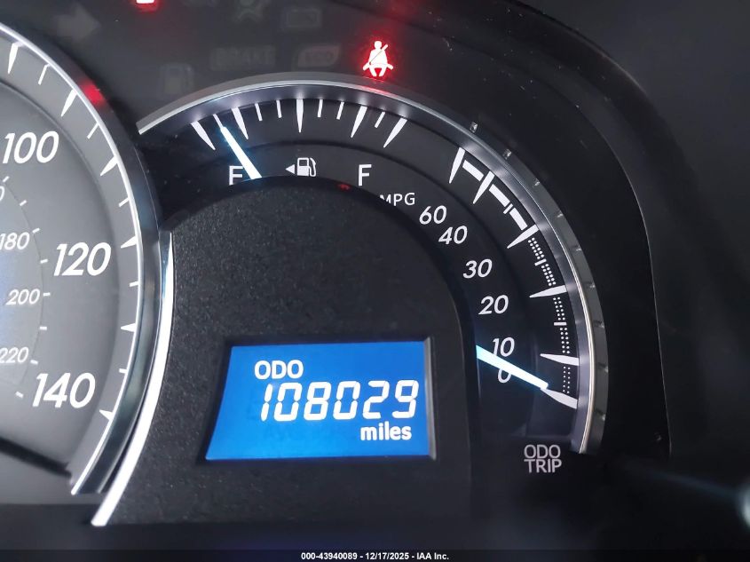 2013 Toyota Camry Xle VIN: 4T4BF1FK0DR336298 Lot: 43940089