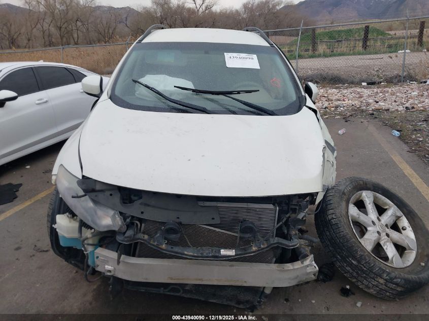 2009 Nissan Murano S VIN: JN8AZ18W49W135182 Lot: 43940090