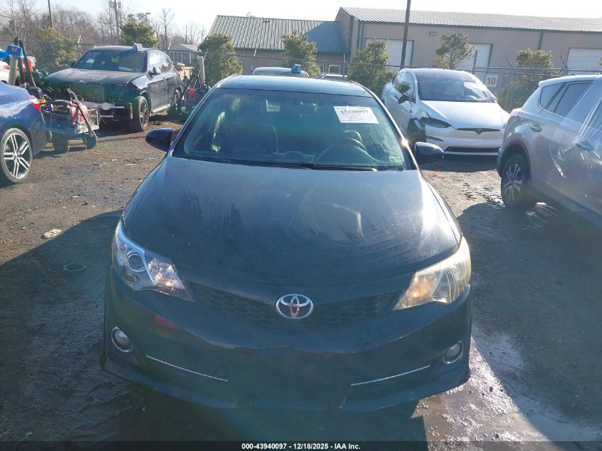 2012 Toyota Camry Se VIN: 4T1BF1FK2CU097233 Lot: 43940097