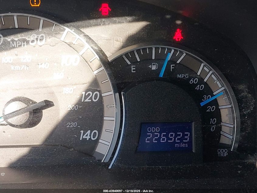 2012 Toyota Camry Se VIN: 4T1BF1FK2CU097233 Lot: 43940097