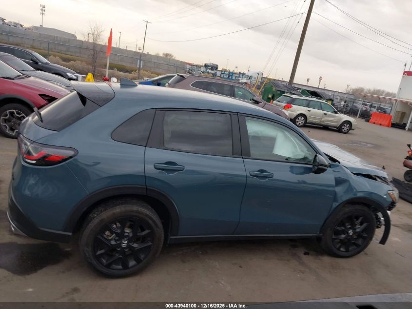 2025 Honda Hr-V Awd Sport VIN: 3CZRZ2H54SM701594 Lot: 43940100