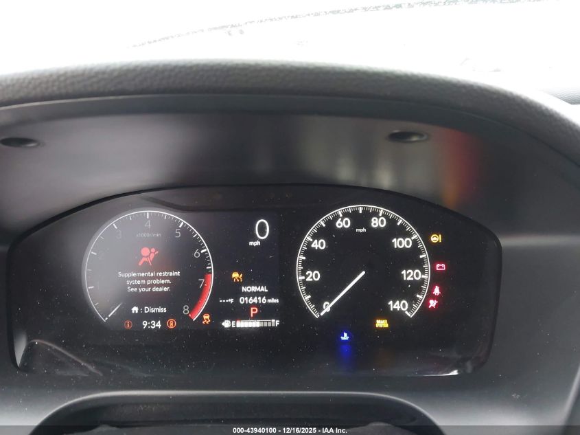 2025 Honda Hr-V Awd Sport VIN: 3CZRZ2H54SM701594 Lot: 43940100