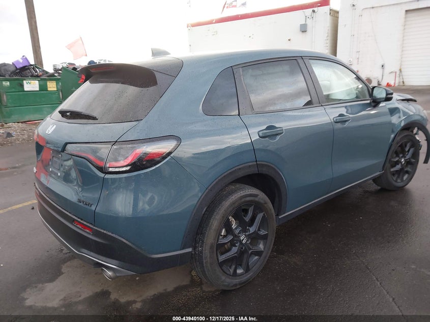 VIN 3CZRZ2H54SM701594 2025 HONDA HR-V AWD SPORT