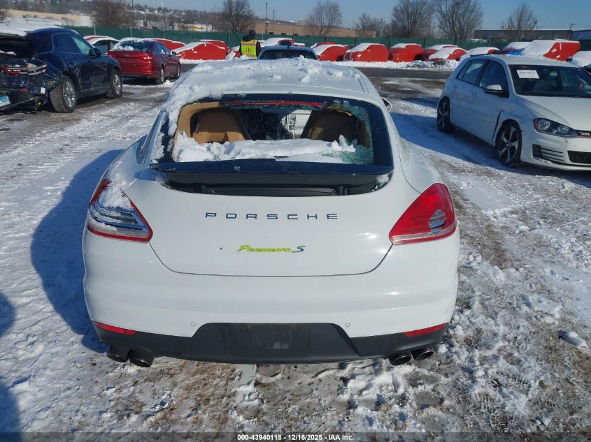2014 Porsche Panamera E-Hybrid S VIN: WP0AD2A77EL044891 Lot: 43940118