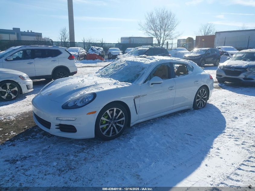 2014 Porsche Panamera E-Hybrid S VIN: WP0AD2A77EL044891 Lot: 43940118