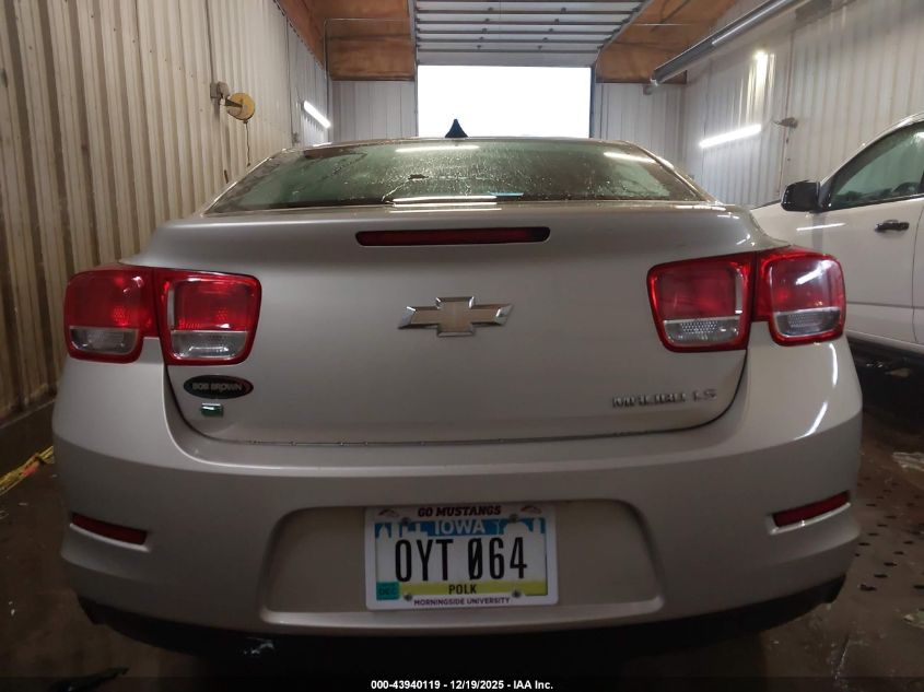 2014 Chevrolet Malibu 1Ls VIN: 1G11B5SL0EF237989 Lot: 43940119