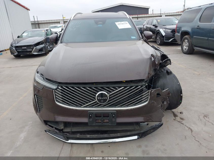 2025 Volvo Xc90 Plug-In Hybrid T8 Ultra 6-Seater VIN: YV4H60JGXS1355569 Lot: 43940120