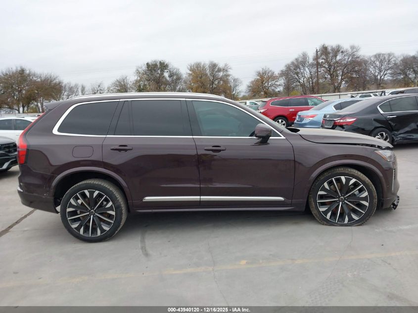 2025 Volvo Xc90 Plug-In Hybrid T8 Ultra 6-Seater VIN: YV4H60JGXS1355569 Lot: 43940120