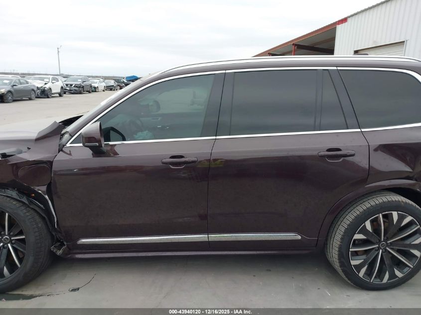 2025 Volvo Xc90 Plug-In Hybrid T8 Ultra 6-Seater VIN: YV4H60JGXS1355569 Lot: 43940120