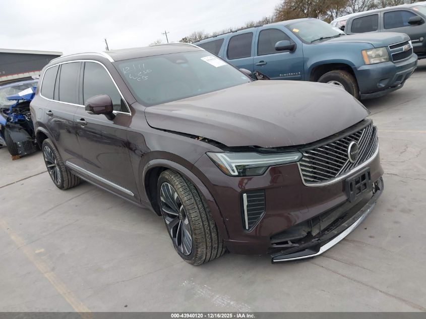 2025 Volvo Xc90 Plug-In Hybrid T8 Ultra 6-Seater VIN: YV4H60JGXS1355569 Lot: 43940120