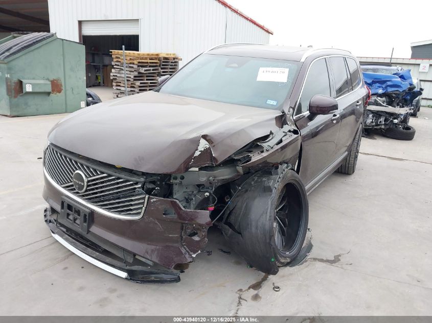 2025 Volvo Xc90 Plug-In Hybrid T8 Ultra 6-Seater VIN: YV4H60JGXS1355569 Lot: 43940120