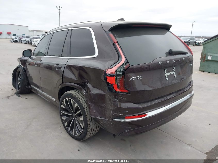 2025 Volvo Xc90 Plug-In Hybrid T8 Ultra 6-Seater VIN: YV4H60JGXS1355569 Lot: 43940120