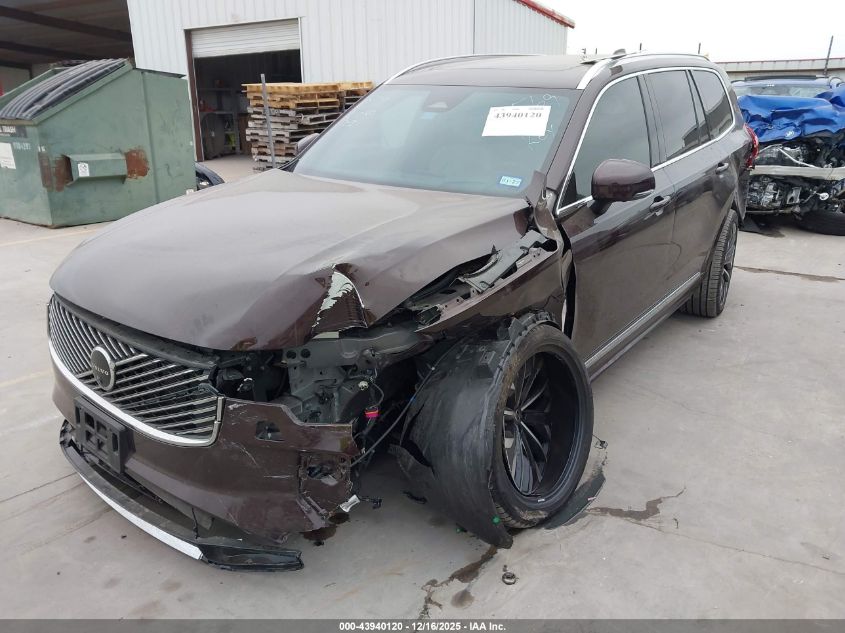 2025 Volvo Xc90 Plug-In Hybrid T8 Ultra 6-Seater VIN: YV4H60JGXS1355569 Lot: 43940120