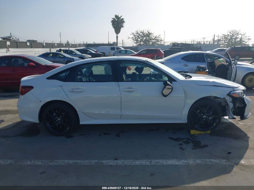 2025 Honda Civic Sport VIN: 2HGFE2F54SH545192 Lot: 43940137