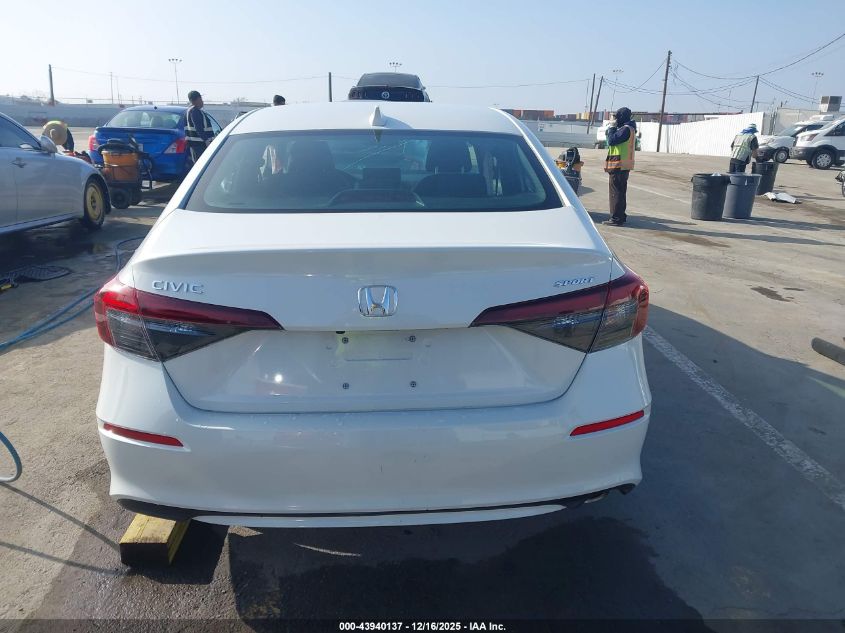 2025 Honda Civic Sport VIN: 2HGFE2F54SH545192 Lot: 43940137