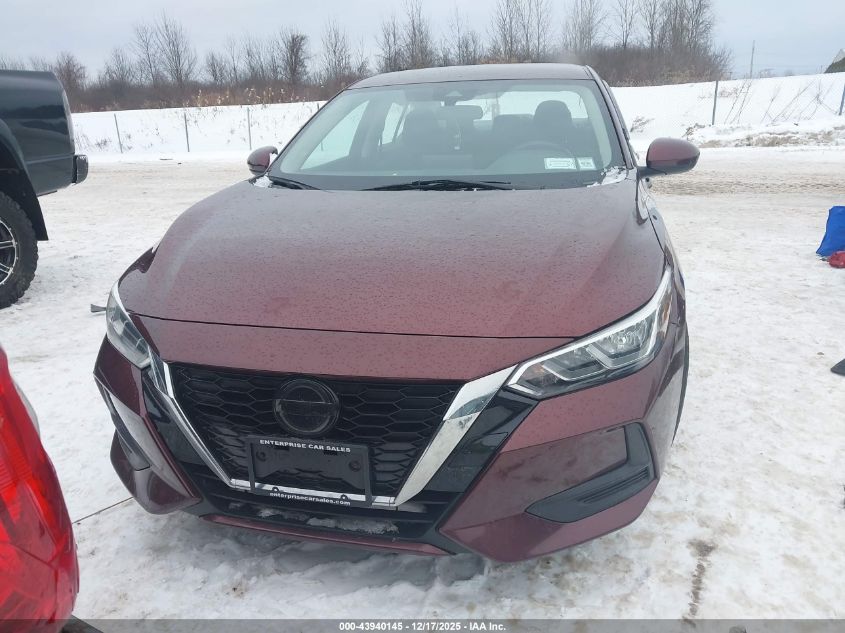 2022 Nissan Sentra Sv Xtronic Cvt VIN: 3N1AB8CV7NY222216 Lot: 43940145