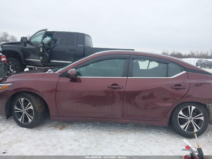 2022 Nissan Sentra Sv Xtronic Cvt VIN: 3N1AB8CV7NY222216 Lot: 43940145