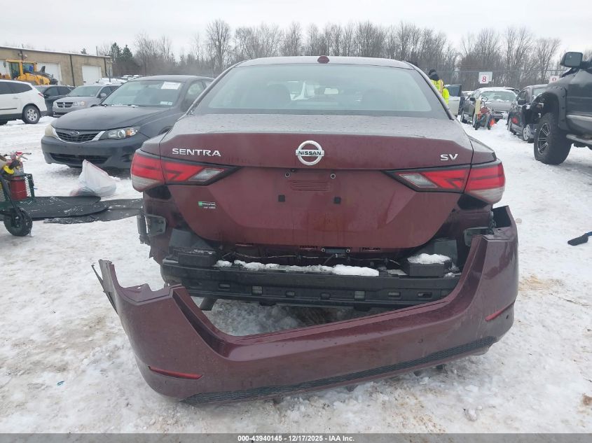2022 Nissan Sentra Sv Xtronic Cvt VIN: 3N1AB8CV7NY222216 Lot: 43940145