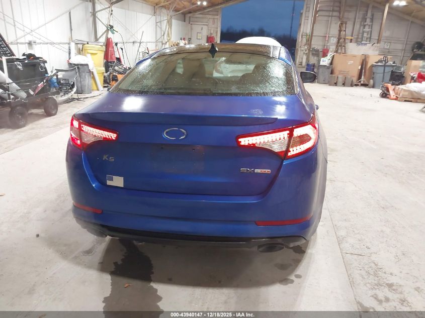 2012 Kia Optima Sx VIN: 5XXGR4A67CG019565 Lot: 43940147