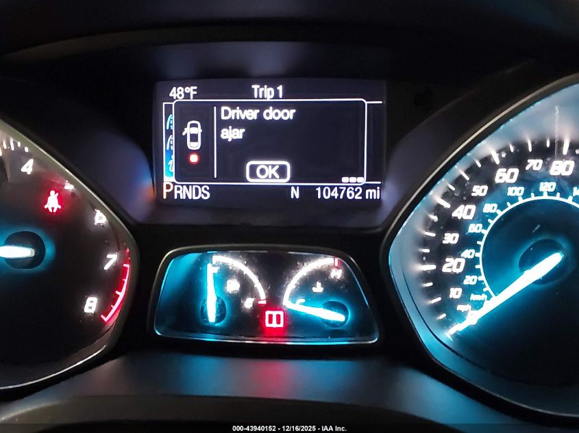 2013 Ford Escape Titanium VIN: 1FMCU0J9XDUA93442 Lot: 43940152