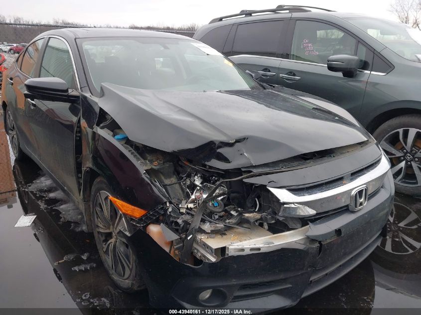 2017 Honda Civic Ex-T VIN: 2HGFC1E36HH645593 Lot: 43940161