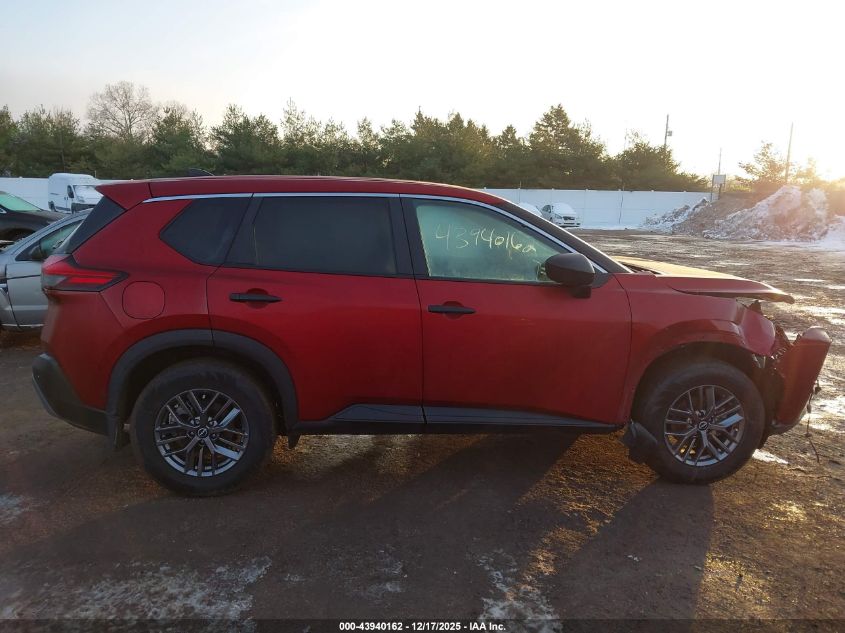 2022 Nissan Rogue S Intelligent Awd VIN: 5N1BT3AB9NC700151 Lot: 43940162