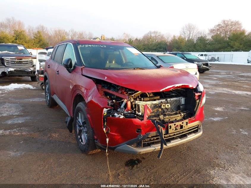 2022 Nissan Rogue S Intelligent Awd VIN: 5N1BT3AB9NC700151 Lot: 43940162