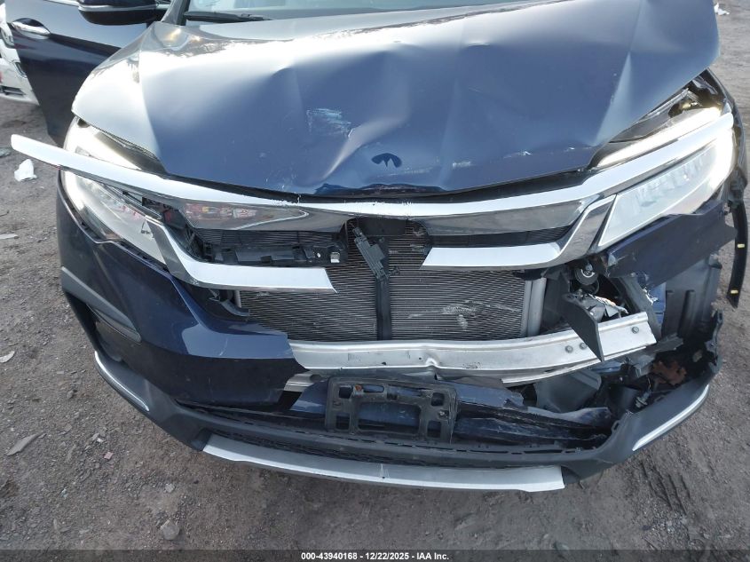 2022 Honda Pilot Awd Touring 7 Passenger VIN: 5FNYF6H60NB036258 Lot: 43940168