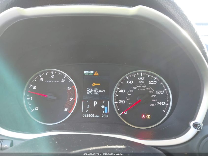 2019 Mitsubishi Eclipse Cross Sp VIN: JA4AT4AA6KZ032986 Lot: 43940171