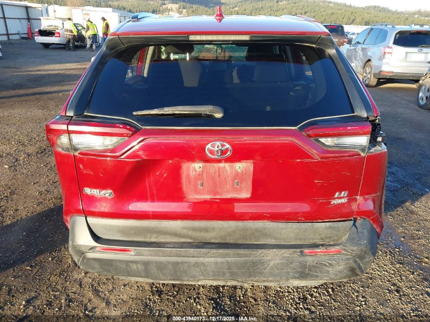 2019 Toyota Rav4 Le VIN: 2T3G1RFV5KW070224 Lot: 43940173