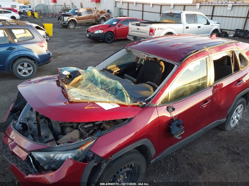 2019 Toyota Rav4 Le VIN: 2T3G1RFV5KW070224 Lot: 43940173