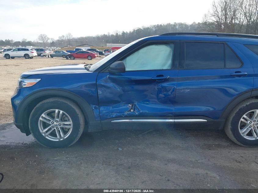 2020 Ford Explorer Xlt VIN: 1FMSK7DHXLGC73580 Lot: 43940186