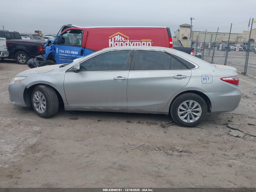 2015 Toyota Camry Le VIN: 4T4BF1FK7FR506952 Lot: 43940191