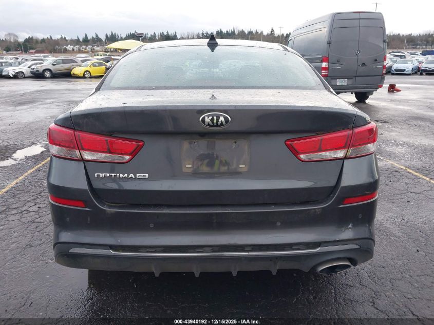 2019 Kia Optima Lx VIN: 5XXGT4L37KG275854 Lot: 43940192