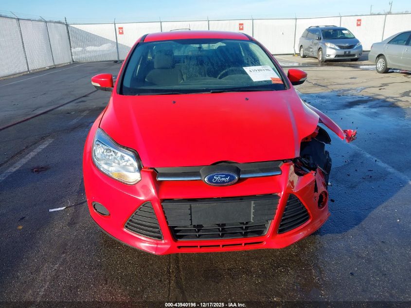 2013 Ford Focus Se VIN: 1FADP3F2XDL125122 Lot: 43940196