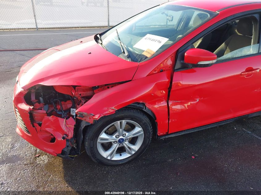 2013 Ford Focus Se VIN: 1FADP3F2XDL125122 Lot: 43940196