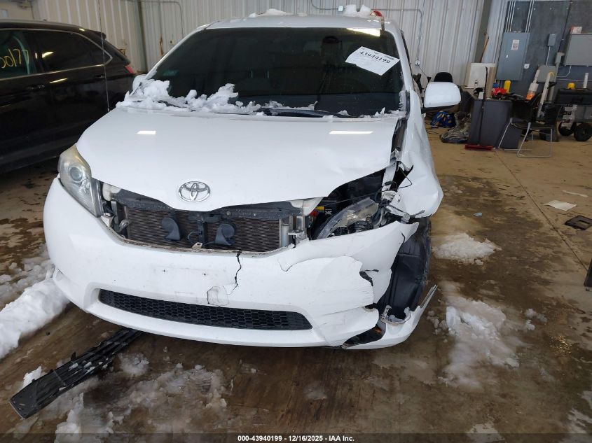 2014 Toyota Sienna Le V6 8 Passenger VIN: 5TDKK3DC3ES430702 Lot: 43940199