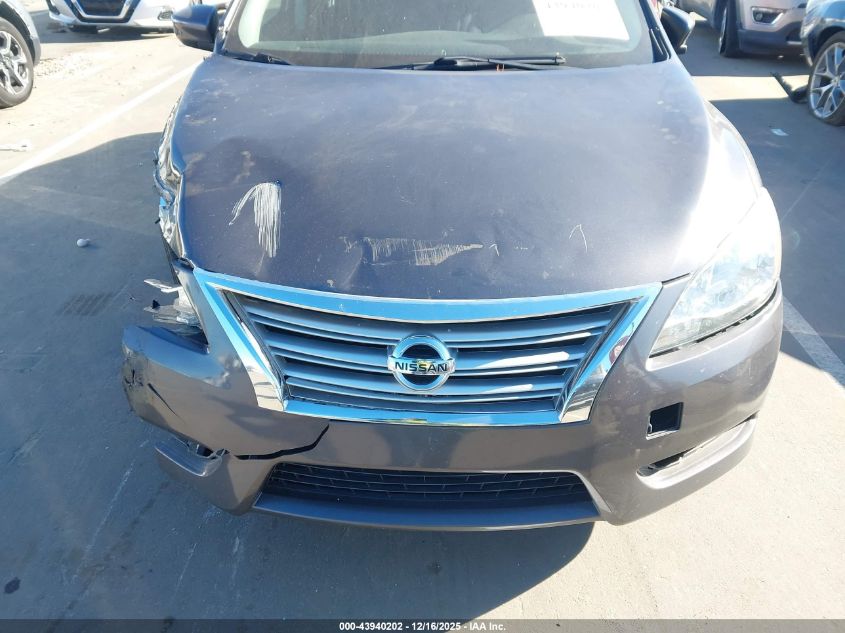 2015 Nissan Sentra Sv VIN: 3N1AB7AP9FY370190 Lot: 43940202