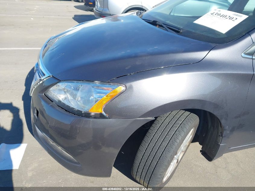 2015 Nissan Sentra Sv VIN: 3N1AB7AP9FY370190 Lot: 43940202