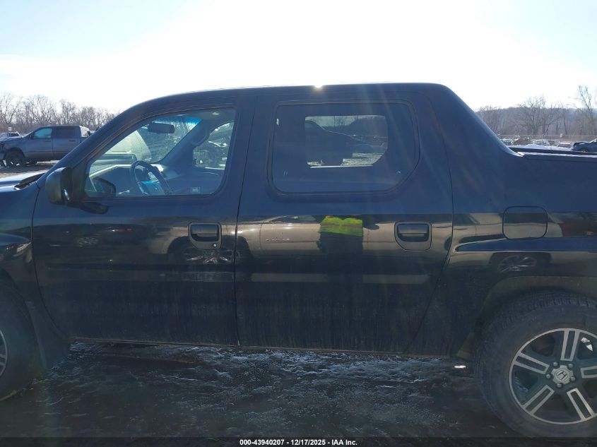 2012 Honda Ridgeline Sport VIN: 5FPYK1F76CB455102 Lot: 43940207