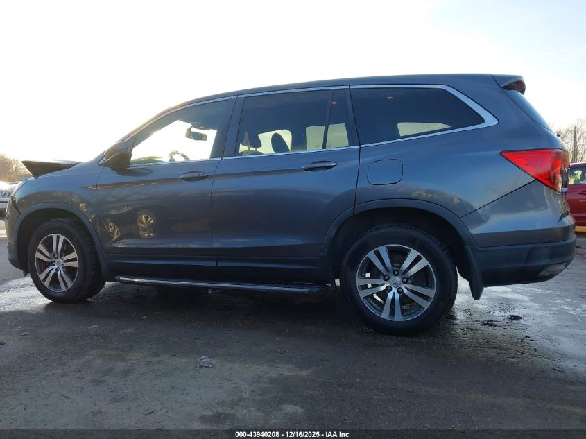 2016 Honda Pilot Ex-L VIN: 5FNYF6H85GB005883 Lot: 43940208