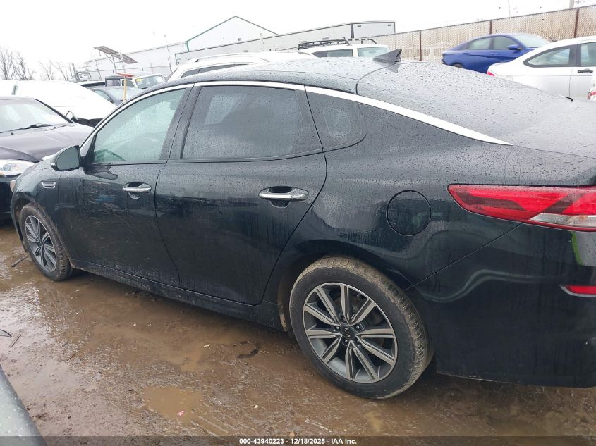 2019 Kia Optima Ex VIN: 5XXGU4L1XKG318711 Lot: 43940223