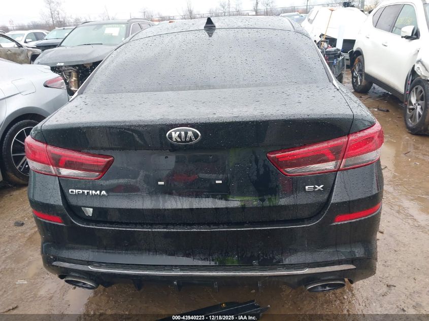 2019 Kia Optima Ex VIN: 5XXGU4L1XKG318711 Lot: 43940223