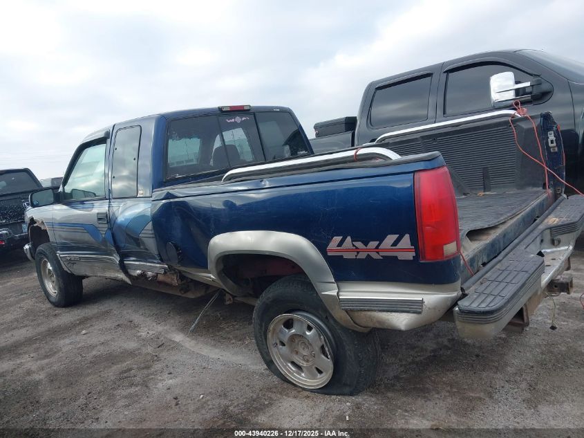 1998 Chevrolet K1500 Fleetside VIN: 2GCEK19R7W1225598 Lot: 43940226