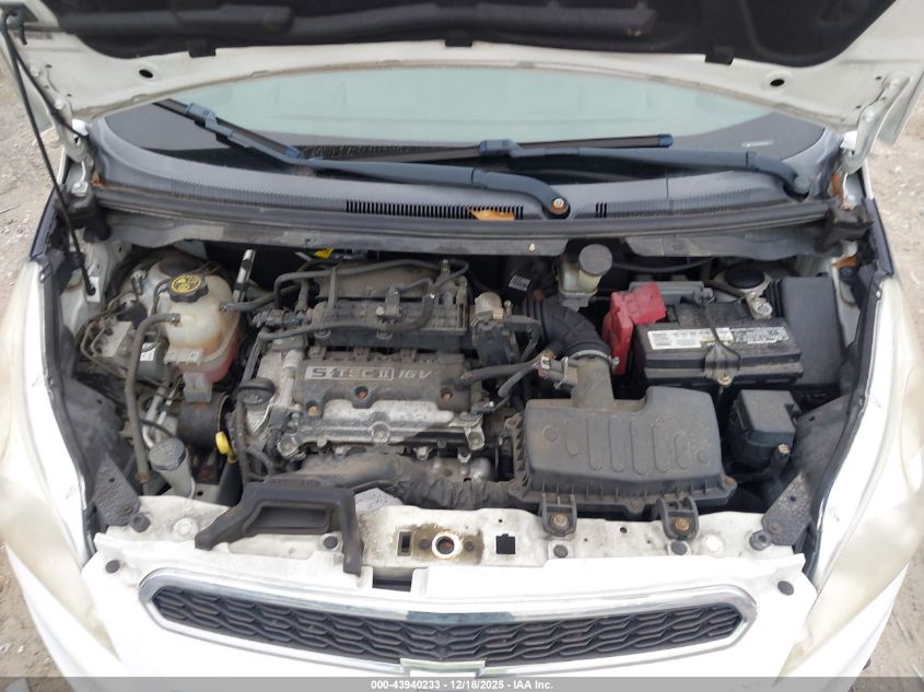 2013 Chevrolet Spark Ls Manual VIN: KL8CA6S94DC599166 Lot: 43940233