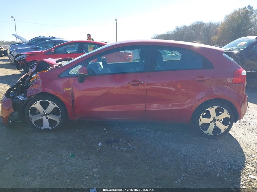 2013 Kia Rio Sx VIN: KNADN5A33D6134395 Lot: 43940235