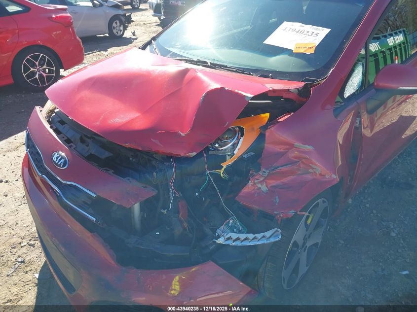 2013 Kia Rio Sx VIN: KNADN5A33D6134395 Lot: 43940235