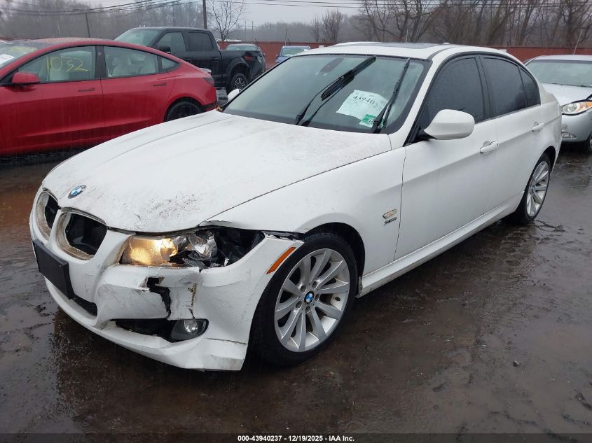2011 BMW 328I xDrive VIN: WBAPK5C55BA658243 Lot: 43940237