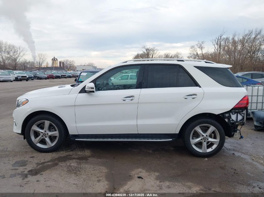 2018 Mercedes-Benz Gle 350 4Matic VIN: 4JGDA5HBXJB137921 Lot: 43940239