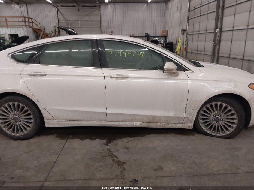 2016 Ford Fusion Titanium VIN: 3FA6P0K95GR399330 Lot: 43940241